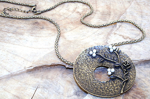 Bronze Tribal Necklace Bronze Tribal Necklace